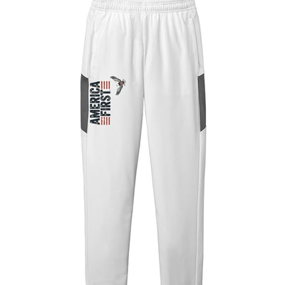 America First Men's Joggers - Premium Patriotic Athletic Pants | Moisture - Wicking Travel Joggers - JoggersAmerica First