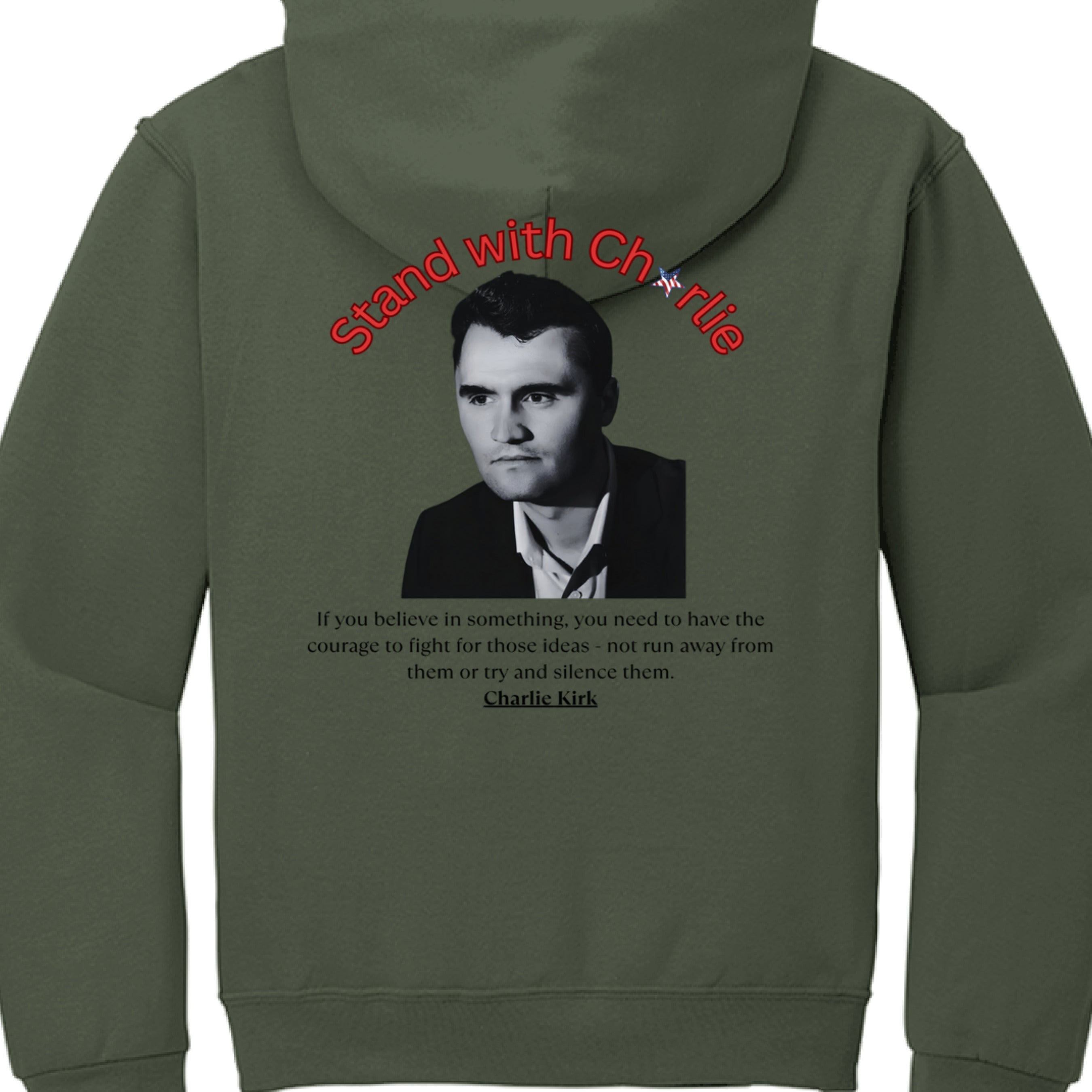 MILITARY GREEN - BACK