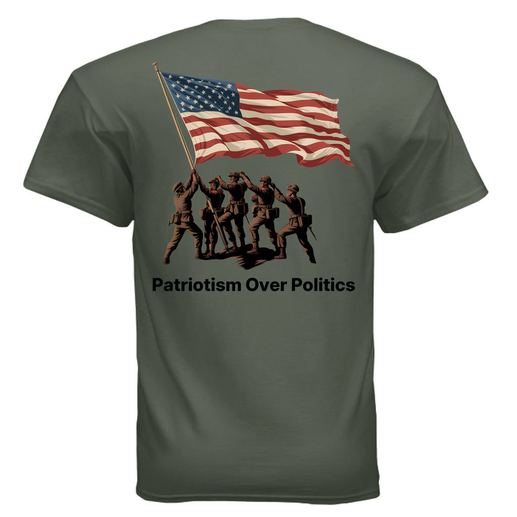 MILITARY GREEN - BACK