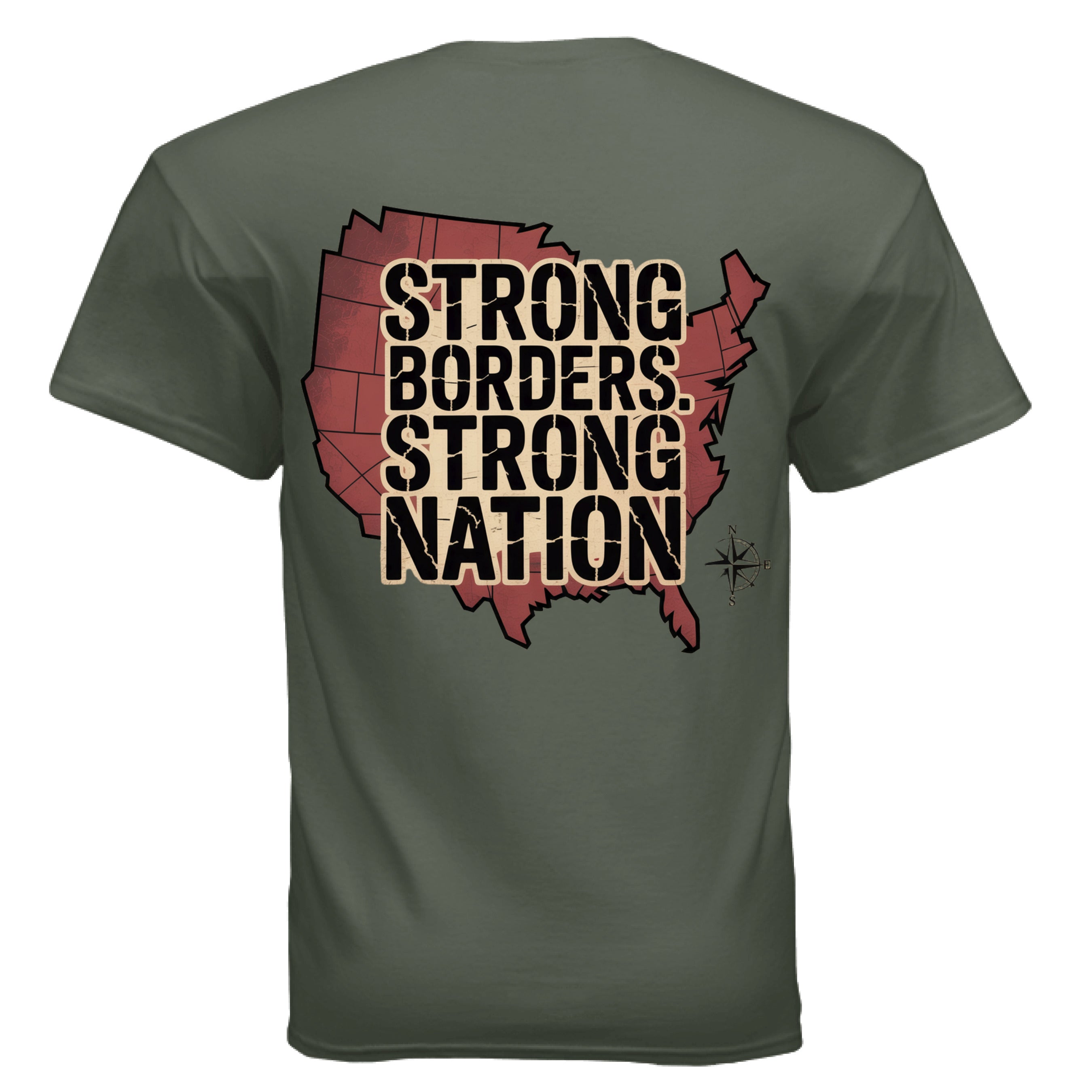 MILITARY GREEN - BACK