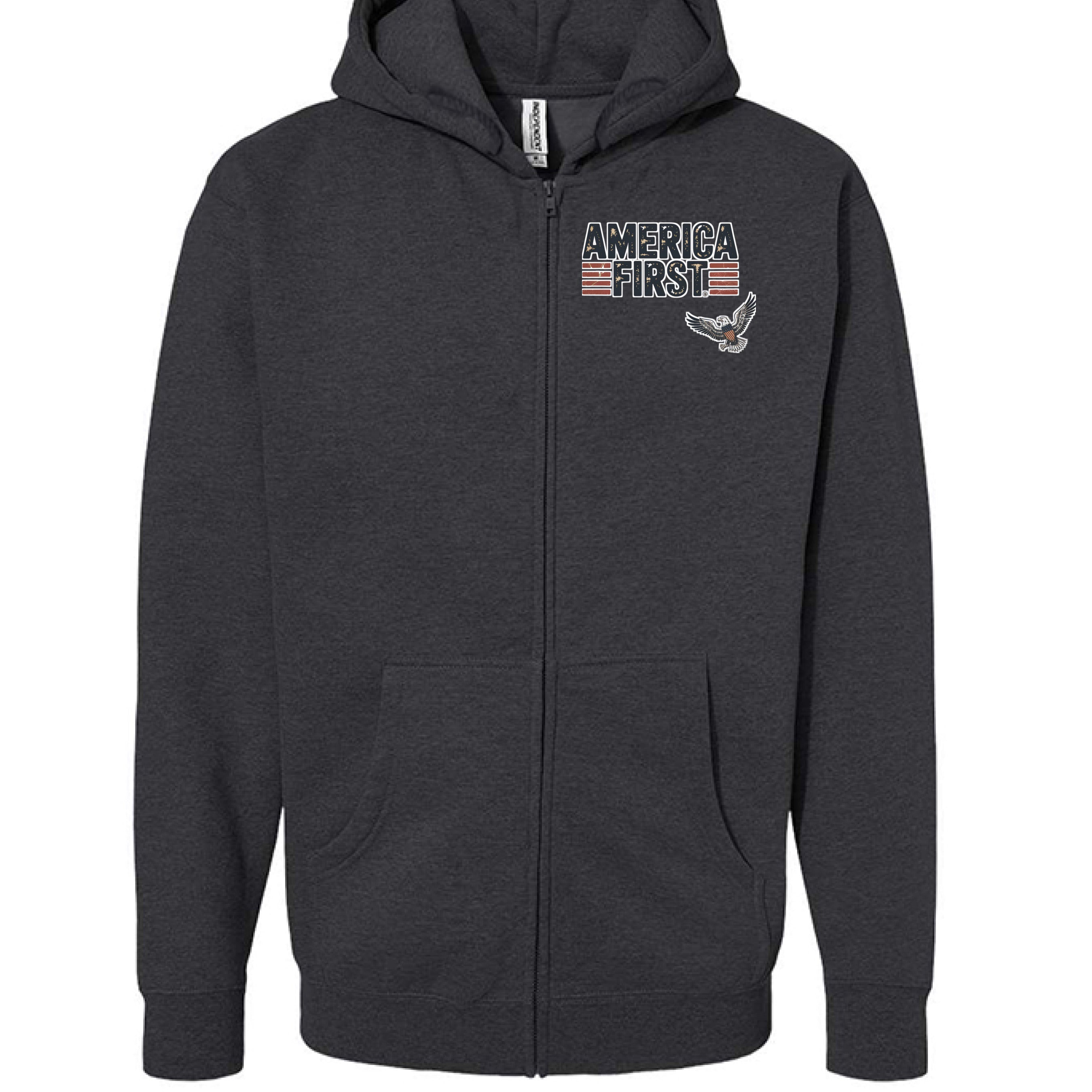 Charcoal Heather - FRONT