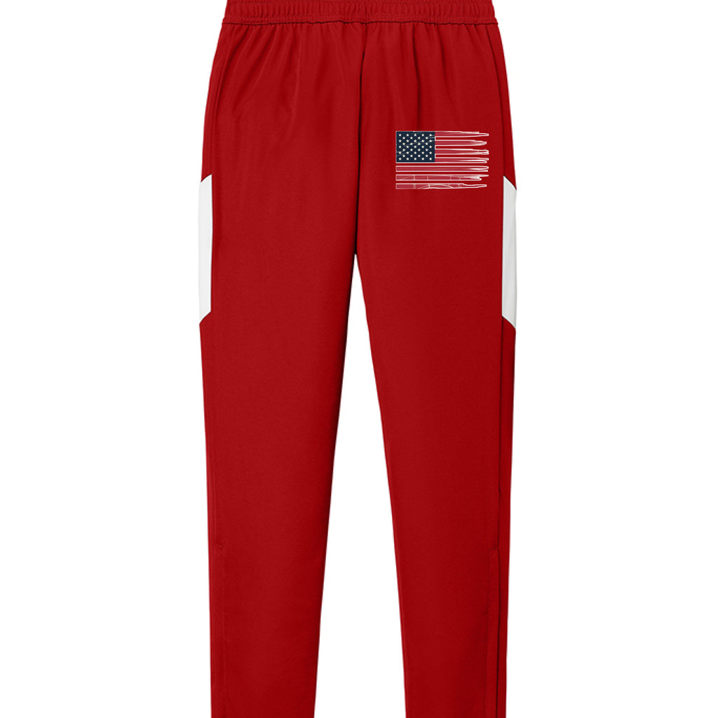 Deep Red/ White - BACK