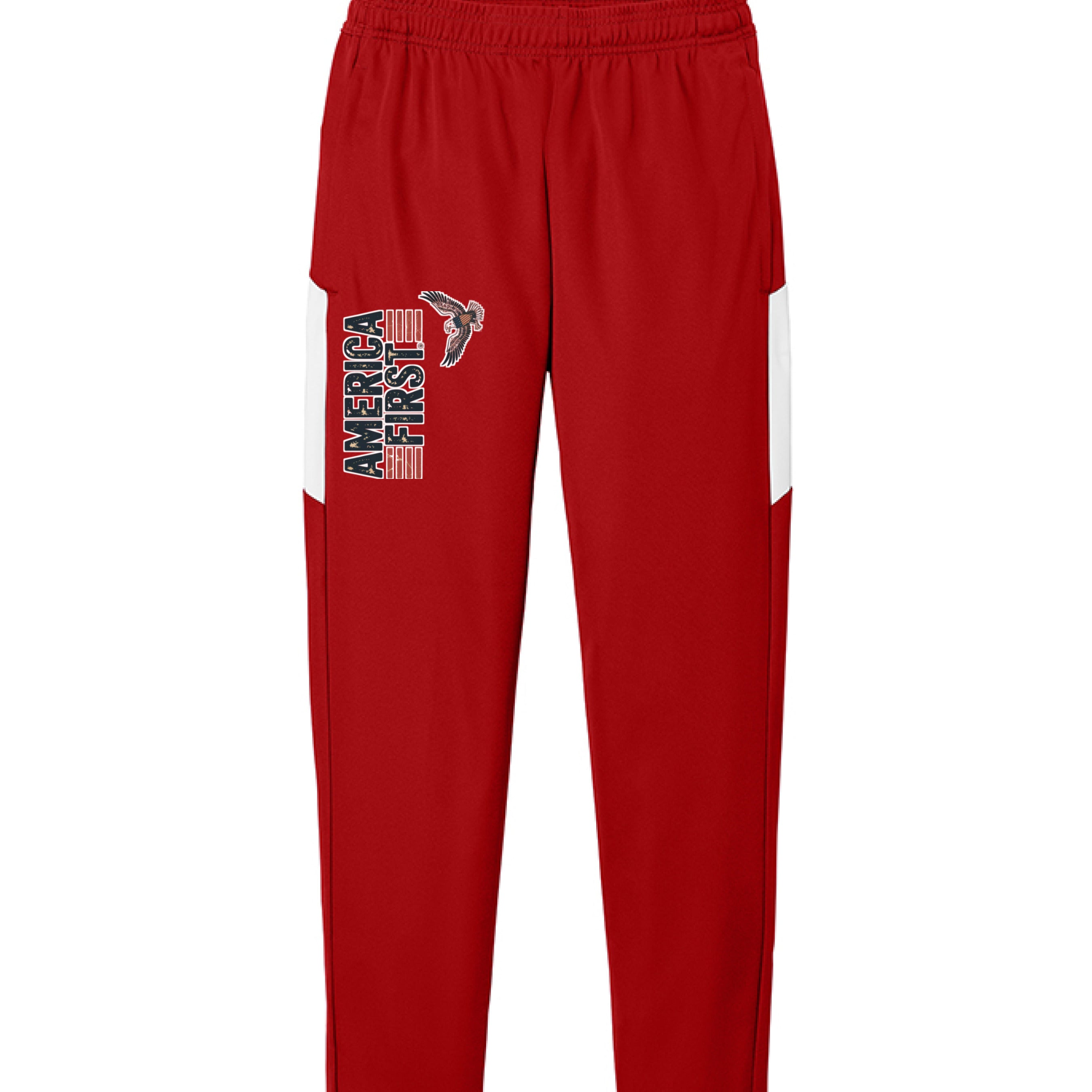 Deep Red/ White - FRONT