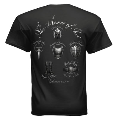 The Armor of God Men's T-Shirt - Complete Spiritual Warfare Christian Apparel - T-ShirtAmerica First